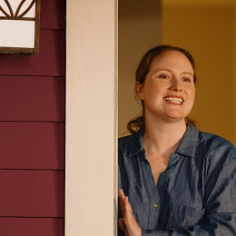 Self-employed client reviewing mortgage paperwork